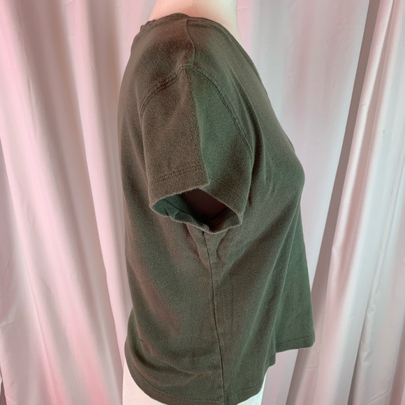 Tommy Hilfiger military green dog tag tee size L - Picture 4 of 6